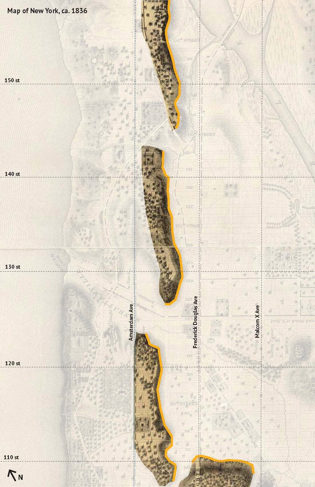 Harlem Schist boundary
